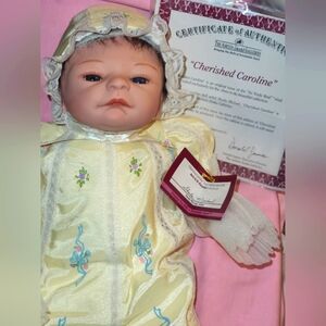 Ashton Drake Reborn Baby Doll Cherished Caroline
